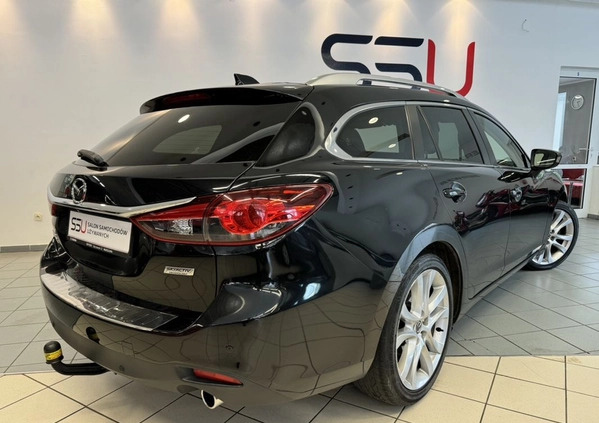 Mazda 6 cena 54900 przebieg: 93010, rok produkcji 2015 z Nowe małe 529